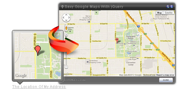Sexy Google Maps With jQuery